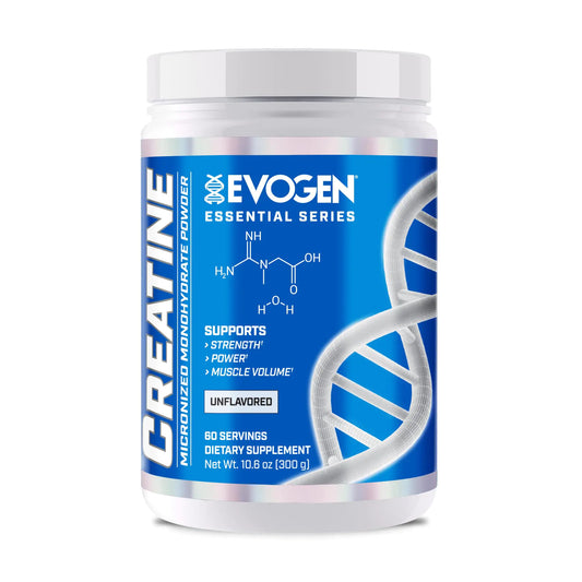 Evogen Creatine Monohydrate Powder (60 porciones, sin sabor)