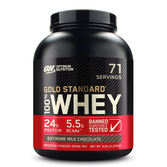 Optimum Nutrition Proteína Whey Chocolate Intenso – 5 lb