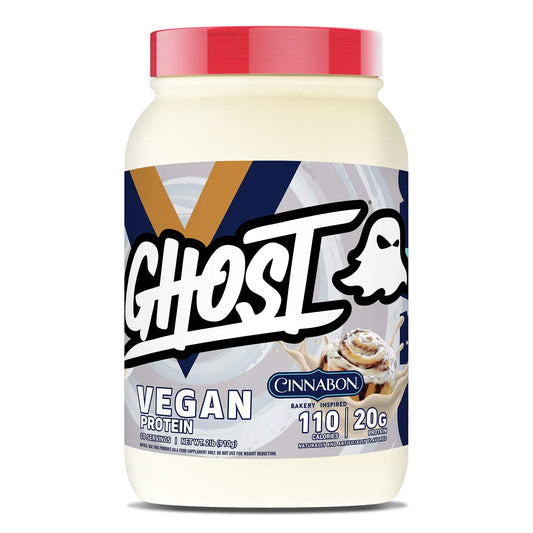 Proteína Vegana GHOST Cinnabon – 2lb / 20g por porción